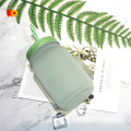 Presentes promocionais Factory Custom 15oz Sublimation Glass Tea Caneca com tampa